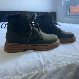 Green boots size 9.5 Men’s